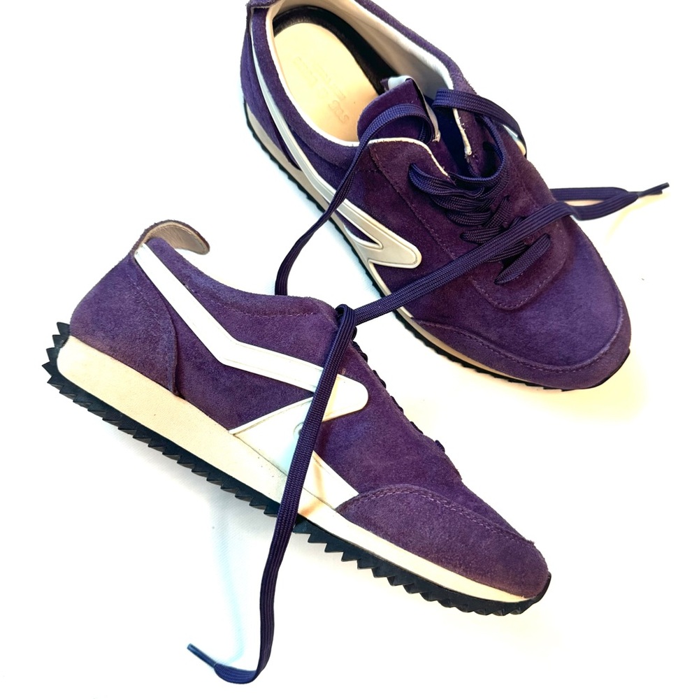 Anthropology sneaker shoes by Rag'n'Bone. Perfect condition purple suede size 7.